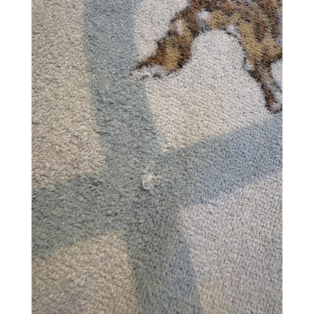Vintage Beatrix Potter Alphabet Character Small Towel Jemima Peter Rabbit Frog